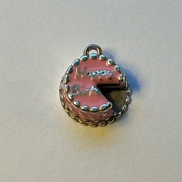 Adorable james avery enamel birthday cake charm🎂🎂🎂🎂🎂🎂🎂🎂 - Picture 1 of 6